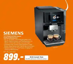 MediaMarkt Siemens tp713d09 eq700 classic kaffeevollautomat Angebot
