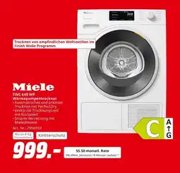MediaMarkt Miele twc 640 wp wärmepumpentrockner Angebot