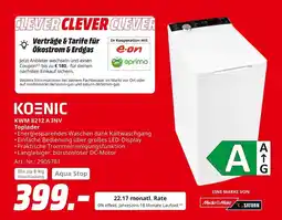 MediaMarkt Koenic kwm 8212 a inv toplader Angebot