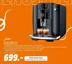 MediaMarkt Jura e6 piano black (ec) kaffeevollautomat Angebot