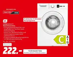 MediaMarkt Ok. owm 6112 c t waschmaschine Angebot