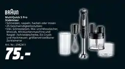 MediaMarkt Braun multiquick 5 pro stabmixer Angebot