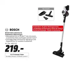 MediaMarkt Bosch bcs611am unlimited 6 kabelloser akkusauger Angebot