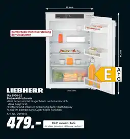 MediaMarkt Liebherr ire 3900-22 einbaukühlschrank Angebot