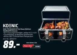 MediaMarkt Koenic kaf-tr 924224 b tim raue edition heißluftfritteuse Angebot