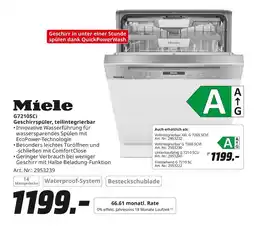 MediaMarkt Miele g7210sci geschirrspüler Angebot