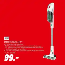 MediaMarkt Black+decker revs18d1hf 4in1 reviva kabelloser akkusauger Angebot