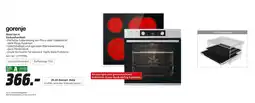 MediaMarkt Gorenje steel set 4 einbauherdset Angebot