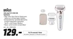MediaMarkt Braun silk-épil 9 9-030 3d epilierer Angebot