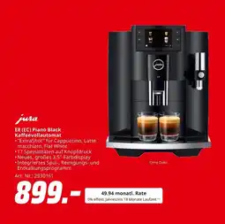 MediaMarkt Jura e8 (ec) piano black kaffeevollautomat Angebot