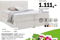 Mömax Boxspringbett lion Angebot