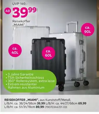 Mömax Reisekoffer „miami“ Angebot