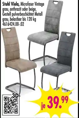 Möbel Boss Stuhl viola Angebot