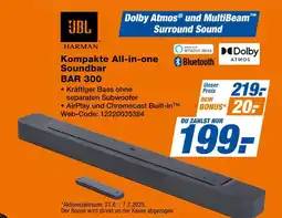 Expert Jbl kompakte all-in-one soundbar bar 300 Angebot
