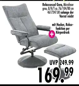 Möbel Boss Relaxsessel gera Angebot