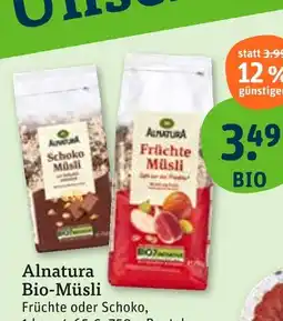 tegut Alnatura bio-müsli Angebot