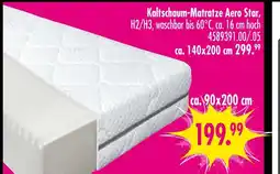 Möbel Boss Kaltschaum-matratze aero star Angebot