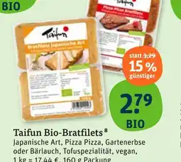 tegut Taifun bio-bratfilets Angebot