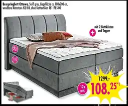 Möbel Boss Boxspringbett ottawa Angebot