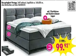Möbel Boss Boxspringbett portage Angebot