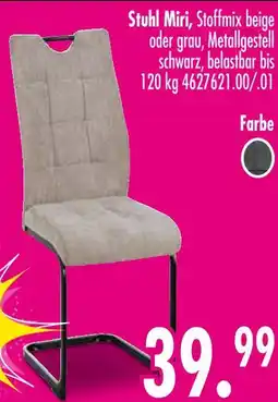 Möbel Boss Stuhl miri Angebot