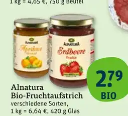 tegut Alnatura bio-fruchtaufstrich Angebot