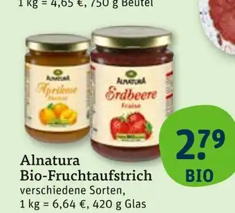 tegut Alnatura bio-fruchtaufstrich Angebot