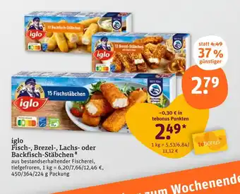 tegut Iglo fischstäbchen Angebot