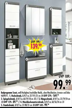 Möbel Boss Badprogramm scout Angebot