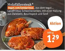 tegut Landprimus holzfällersteak Angebot