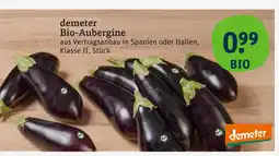 tegut Demeter bio-aubergine Angebot