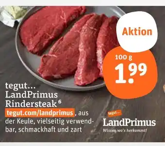 tegut Landprimus rindersteak Angebot