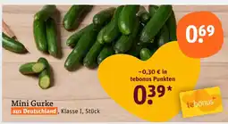 tegut Mini gurke Angebot