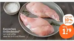 tegut Kaninchen grillschenkel Angebot