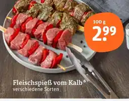 tegut Fleischspieß vom kalb Angebot