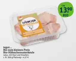 tegut Tegut... bio-hähnchenunterkeule Angebot