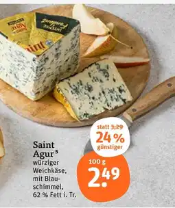 tegut Saint agur würziger weichkäse Angebot