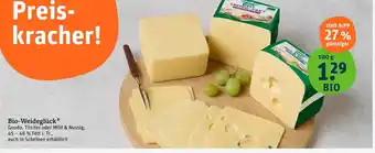 tegut Bio-weideglück gouda, tilsiter oder mild & nussig Angebot