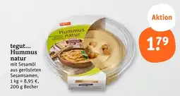 tegut Tegut... hummus natur Angebot