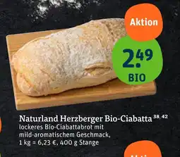 tegut Naturland herzberger bio-ciabatta Angebot
