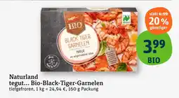 tegut Naturland tegut... bio-black-tiger-garnelen Angebot