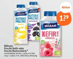 tegut Milram frucht kefir Angebot