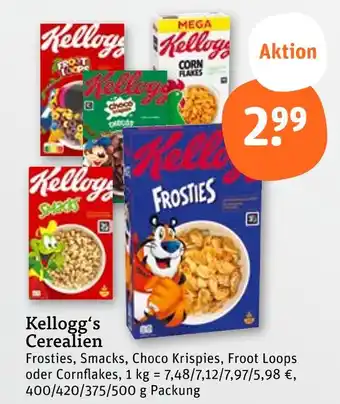 tegut Kellogg's frosties Angebot