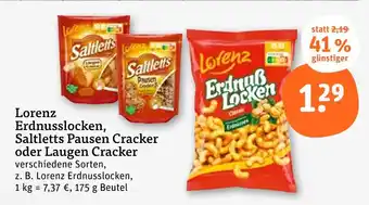 tegut Lorenz erdnußlocken Angebot