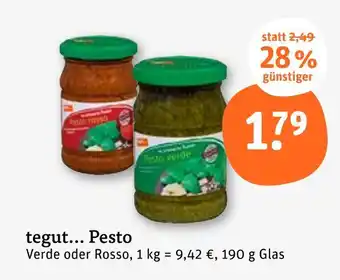 tegut Tegut... pesto verde Angebot