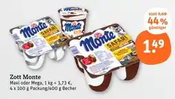 tegut Zott monte maxi Angebot