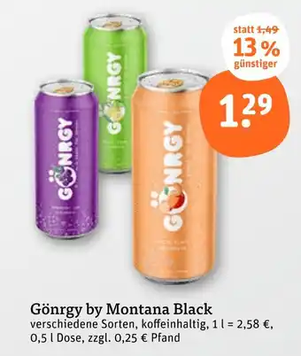 tegut Gönrgy by montana black energydrink Angebot
