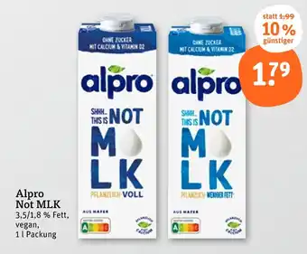 tegut Alpro not mlk Angebot