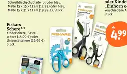 tegut Fiskars kinderschere Angebot