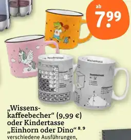 tegut Wissens-kaffeebecher Angebot